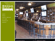 Tablet Screenshot of broadrippletavern.com